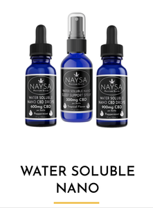 Nano Water Soluble Tinctures